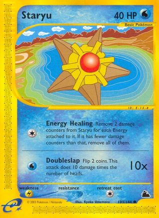 Staryu (103) 103 Skyridge - Common