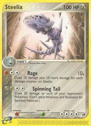 Steelix 023 - Reverse Holofoil Sandstorm - Rare