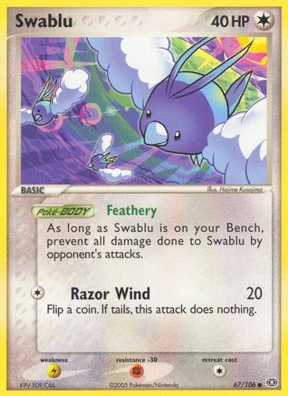Swablu 067 Emerald - Common