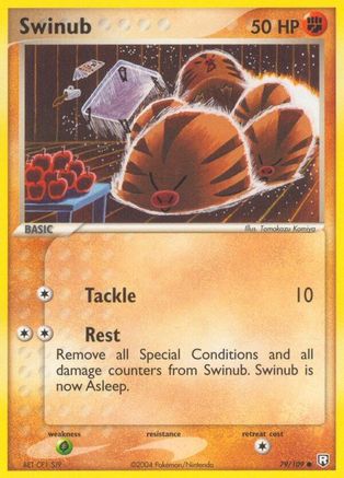 Swinub 079/109 Team Rocket Returns - Common