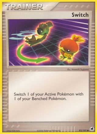 Switch 083 - Reverse Holofoil Dragon Frontiers - Common