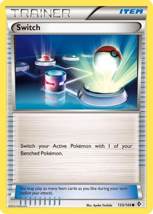 Switch 135/149 - Reverse Holofoil Boundaries Crossed - Common
