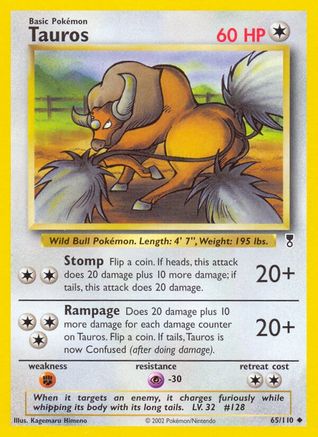 Tauros 065 Legendary Collection - Uncommon