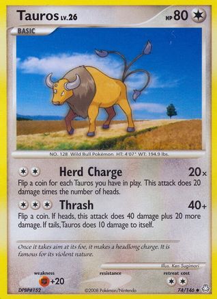 Tauros 074 Legends Awakened - Uncommon