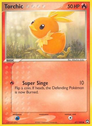 Torchic 067/108 Power Keepers - Common