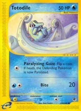 Totodile (135) 135/165 Expedition - Common