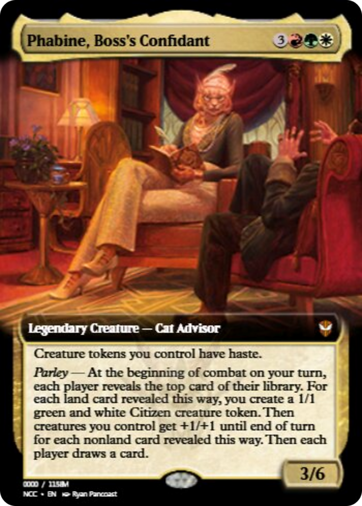 Phabine, Boss's Confidant (PRM-99797) - Magic Online Promos Foil