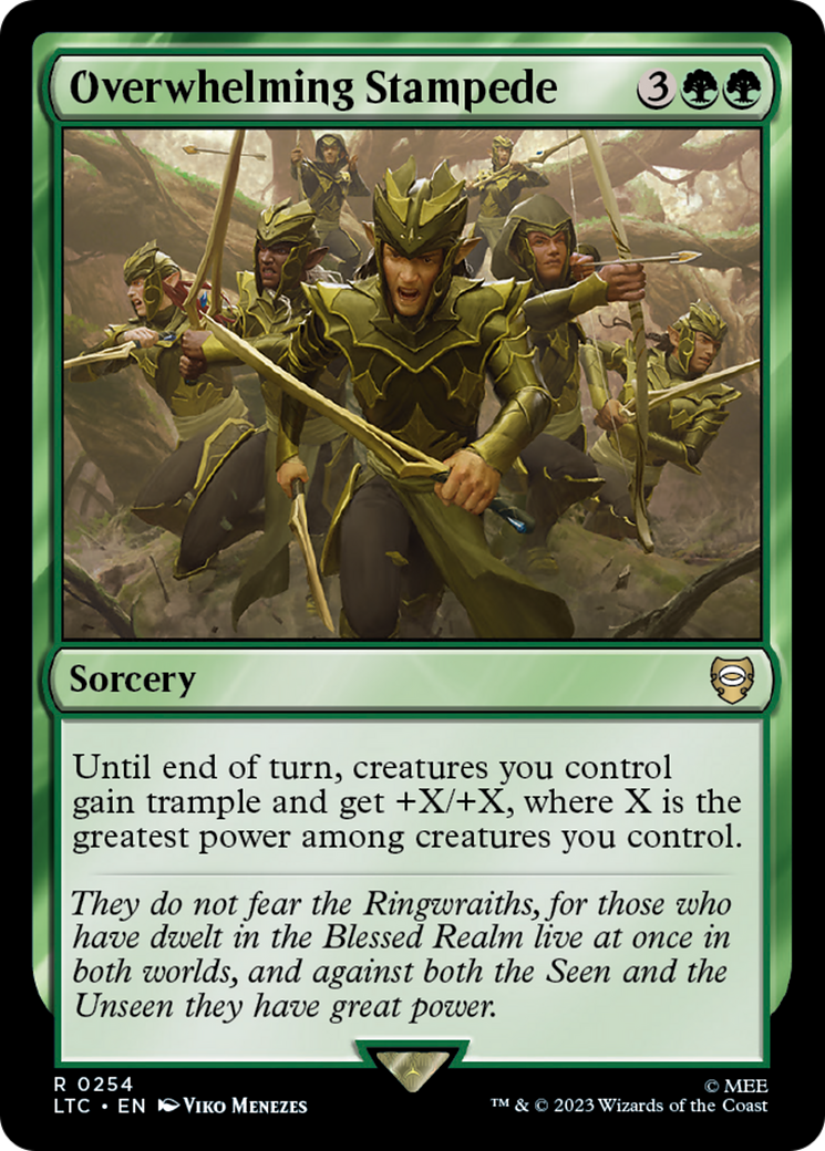 Overwhelming Stampede (LTC-254) - Tales of Middle-earth Commander