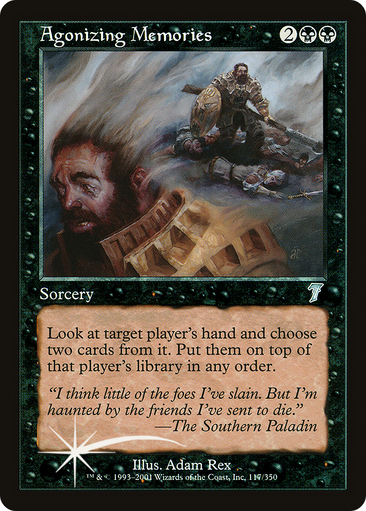 Agonizing Memories (7ED-117★) - 7th Edition Foil