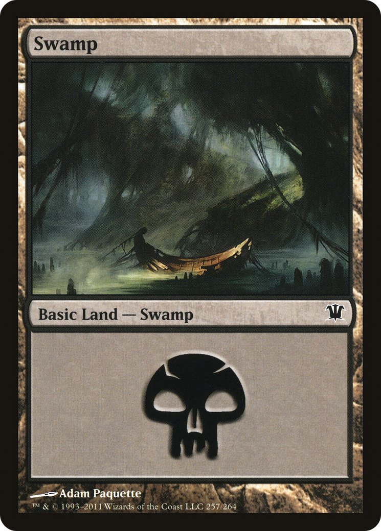 Swamp (257) (ISD-257) - Innistrad Foil