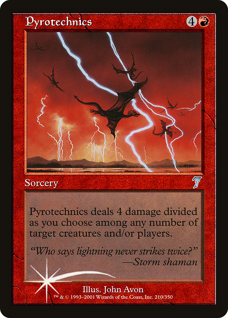 Pyrotechnics (7ED-210★) - 7th Edition
