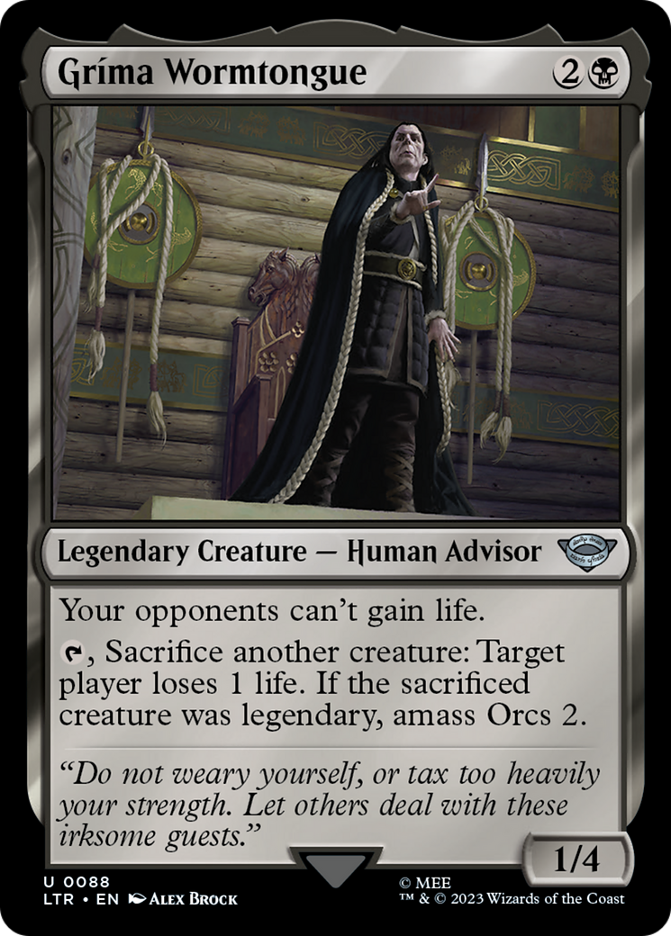 Grima Wormtongue (LTR-088) - The Lord of the Rings: Tales of Middle-earth