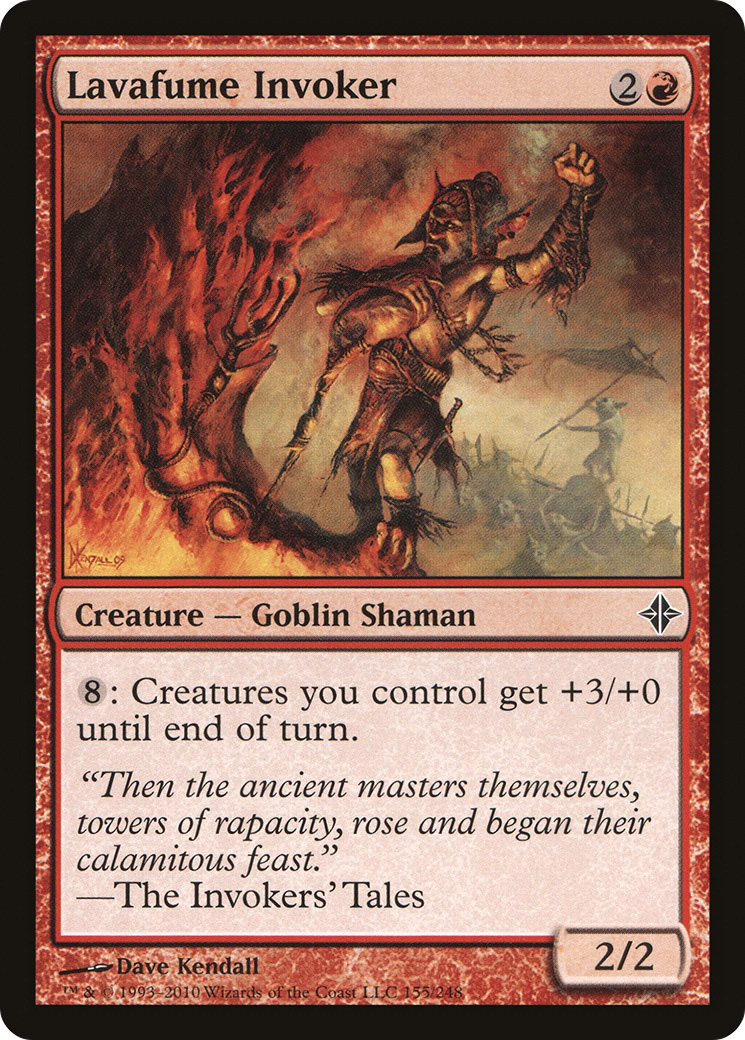 Lavafume Invoker (ROE-155) - Rise of the Eldrazi Foil
