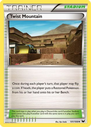 Twist Mountain 101 Dark Explorers - Uncommon