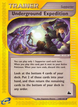Underground Expedition 140 - Reverse Holofoil Skyridge - Uncommon