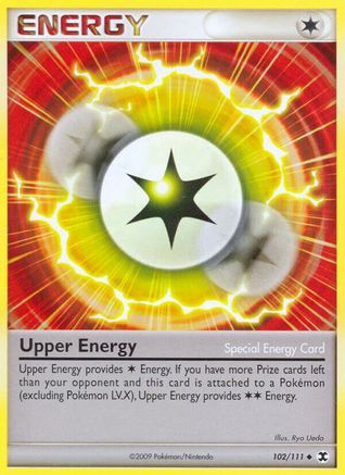 Upper Energy 102 - Reverse Holofoil Rising Rivals - Uncommon