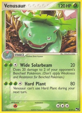 Venusaur 006/017 POP Series 2 - Rare