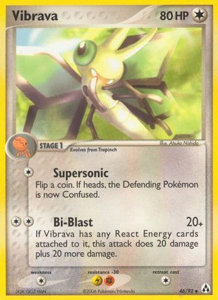 Vibrava 046 - Reverse Holofoil Legend Maker - Uncommon