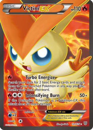 Victini EX (131 Full Art) 131 - Holofoil Plasma Storm - Ultra Rare
