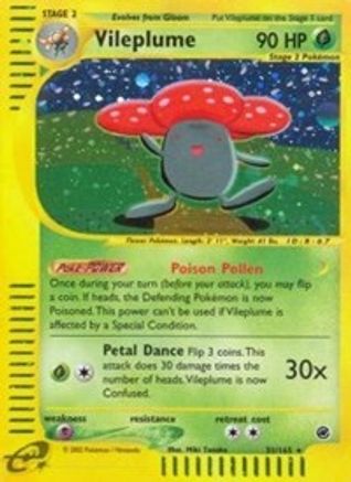 Vileplume (31) 031 - Holofoil Expedition - Holo Rare