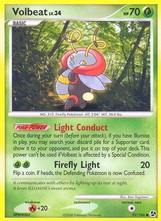 Volbeat 092 - Reverse Holofoil Great Encounters - Common