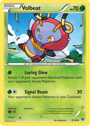 Volbeat 008 XY Base Set - Uncommon