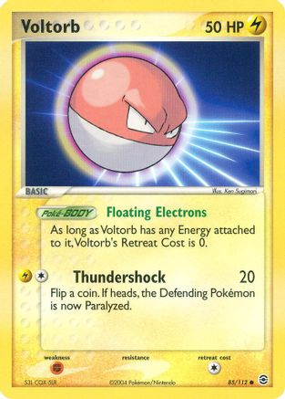 Voltorb 085/112 FireRed & LeafGreen - Common