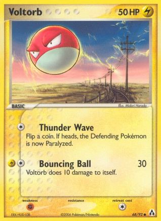Voltorb 068/92 Legend Maker - Common