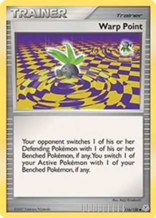 Warp Point 116/130 - Reverse Holofoil Diamond and Pearl - Uncommon