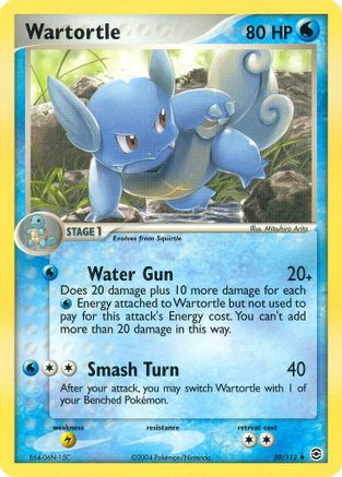 Wartortle 050 FireRed & LeafGreen - Uncommon