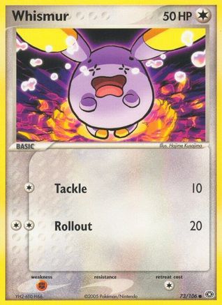 Whismur 073 - Reverse Holofoil Emerald - Common