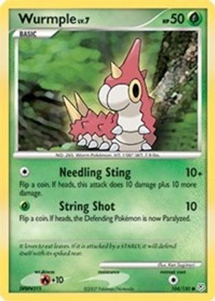 Wurmple 104/130 Diamond and Pearl - Common