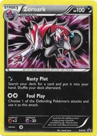 Zoroark BW09 - Holofoil Black and White Promos - Promo