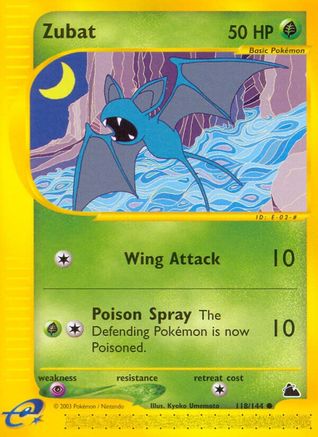 Zubat (118) 118 Skyridge - Common