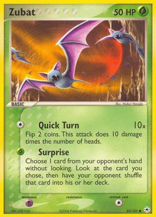 Zubat 083 Hidden Legends - Common