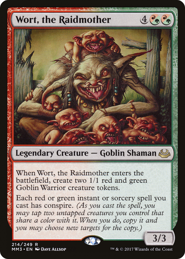 Wort, the Raidmother (MM3-214) - Modern Masters 2017
