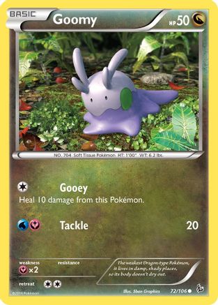 Goomy 072/106 - Reverse Holofoil XY Flashfire - Common