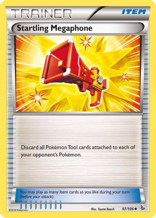 Startling Megaphone 097/106 XY Flashfire - Uncommon