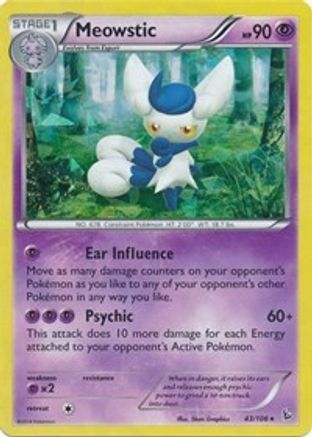 Meowstic 043/106 - Holofoil Deck Exclusives - Holo Rare