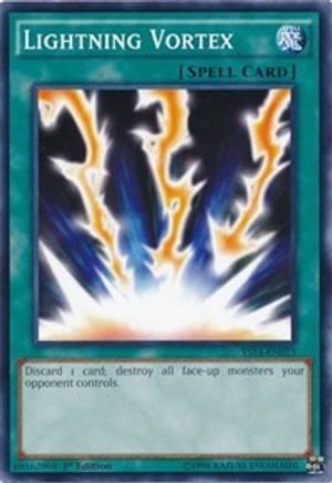 Lightning Vortex (YS14-EN023) - Super Starter: Space-Time Showdown 1st Edition