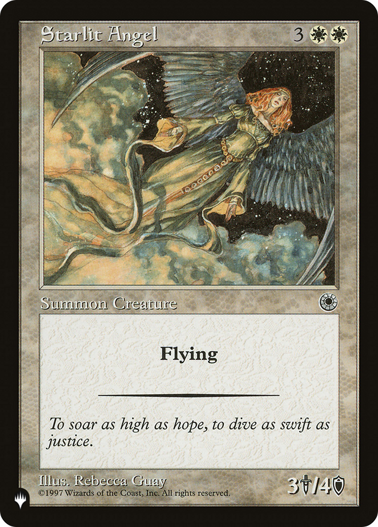 Starlit Angel (LIST-POR-30) - The List