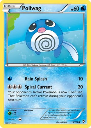 Poliwag 015/111 XY Furious Fists - Common