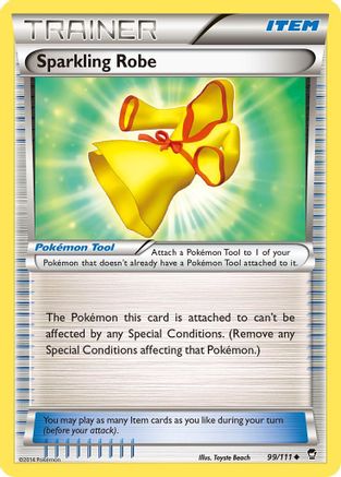 Sparkling Robe 099/111 - Reverse Holofoil XY Furious Fists - Uncommon