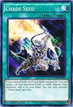 Chaos Seed (DUEA-EN092) - Duelist Alliance 1st Edition