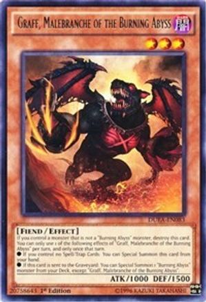 Graff, Malebranche of the Burning Abyss (DUEA-EN083) - Duelist Alliance Unlimited