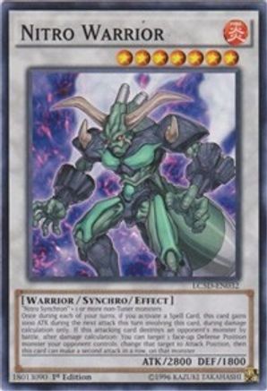 Nitro Warrior (LC5D-EN032) - Legendary Collection 5D's 1st Edition