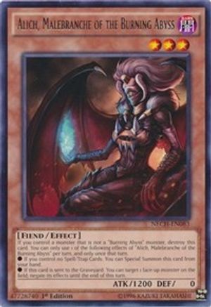 Alich, Malebranche of the Burning Abyss (NECH-EN083) - The New Challengers Unlimited
