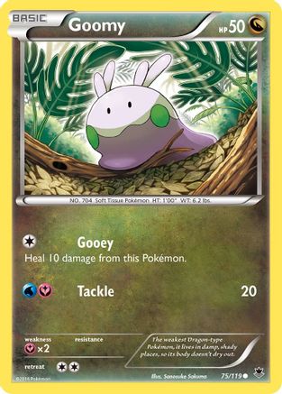 Goomy 075/119 - Reverse Holofoil XY Phantom Forces - Common