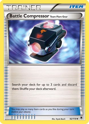 Battle Compressor 092/119 XY Phantom Forces - Uncommon