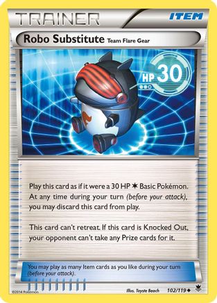 Robo Substitute 102/119 XY Phantom Forces - Uncommon